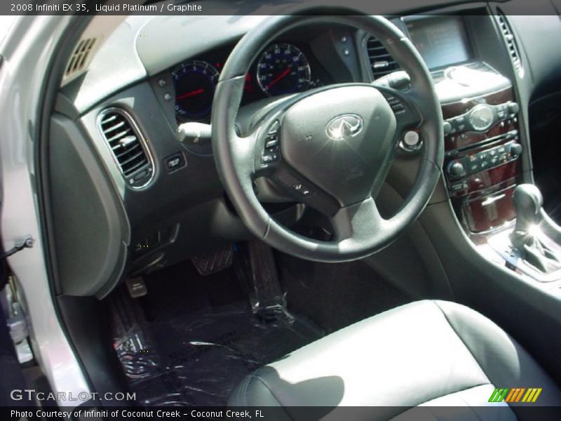 Liquid Platinum / Graphite 2008 Infiniti EX 35