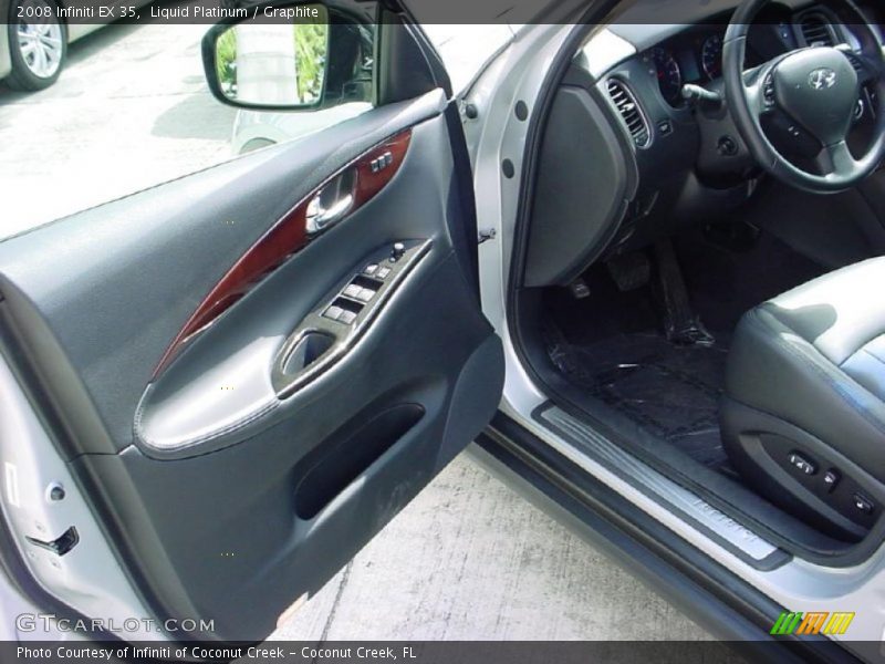 Liquid Platinum / Graphite 2008 Infiniti EX 35