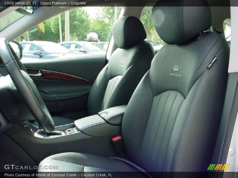 Liquid Platinum / Graphite 2008 Infiniti EX 35