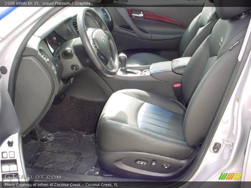 Liquid Platinum / Graphite 2008 Infiniti EX 35