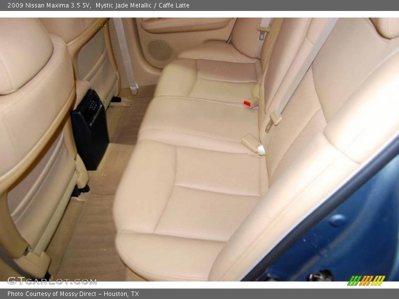 Mystic Jade Metallic / Caffe Latte 2009 Nissan Maxima 3.5 SV