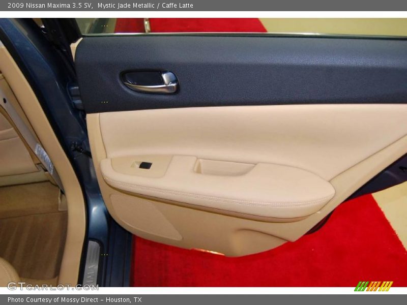 Mystic Jade Metallic / Caffe Latte 2009 Nissan Maxima 3.5 SV