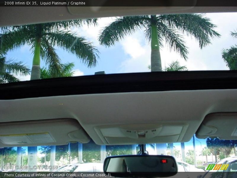 Liquid Platinum / Graphite 2008 Infiniti EX 35