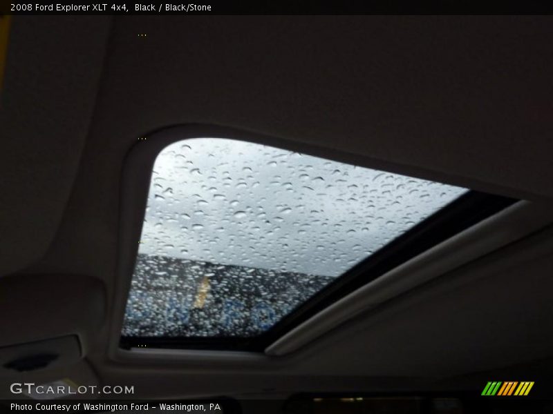 Black / Black/Stone 2008 Ford Explorer XLT 4x4