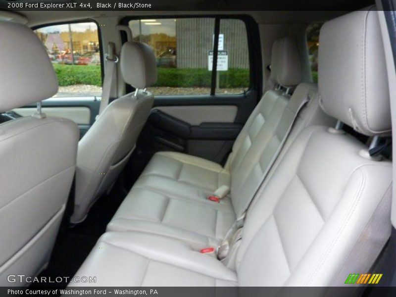 Black / Black/Stone 2008 Ford Explorer XLT 4x4