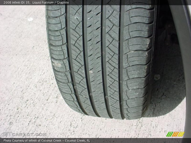 Liquid Platinum / Graphite 2008 Infiniti EX 35