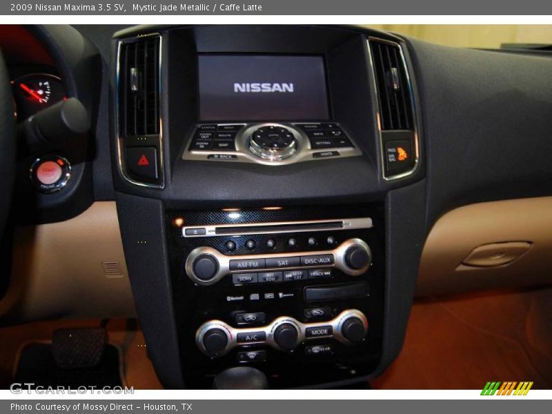 Mystic Jade Metallic / Caffe Latte 2009 Nissan Maxima 3.5 SV