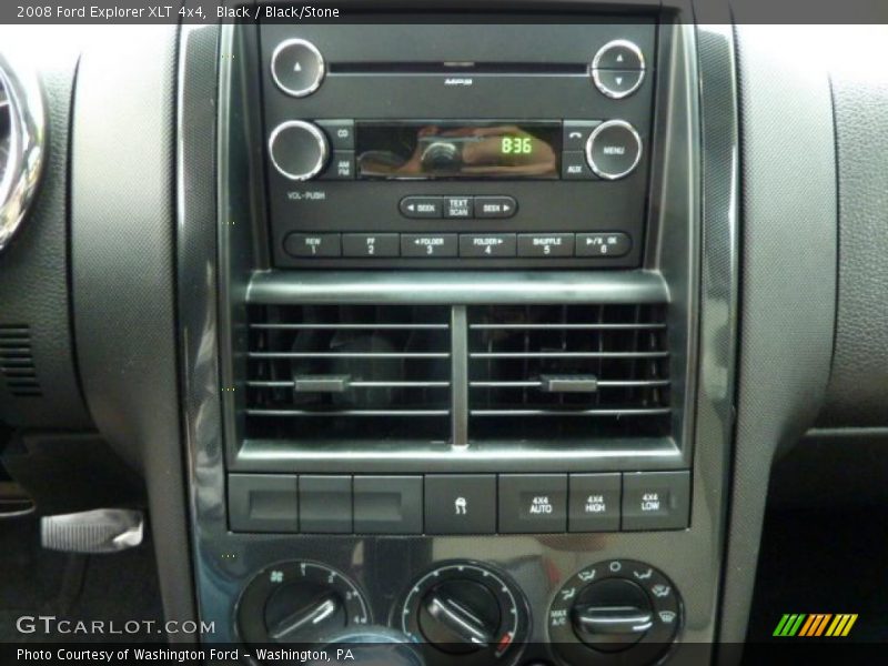 Black / Black/Stone 2008 Ford Explorer XLT 4x4