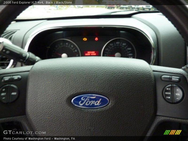 Black / Black/Stone 2008 Ford Explorer XLT 4x4