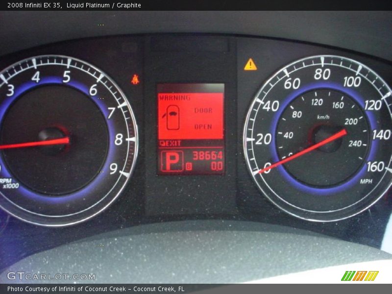 Liquid Platinum / Graphite 2008 Infiniti EX 35