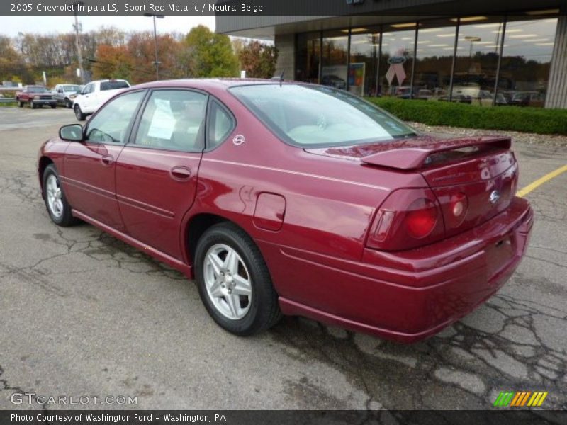 Sport Red Metallic / Neutral Beige 2005 Chevrolet Impala LS