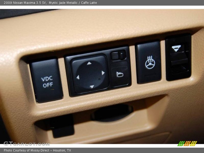 Mystic Jade Metallic / Caffe Latte 2009 Nissan Maxima 3.5 SV