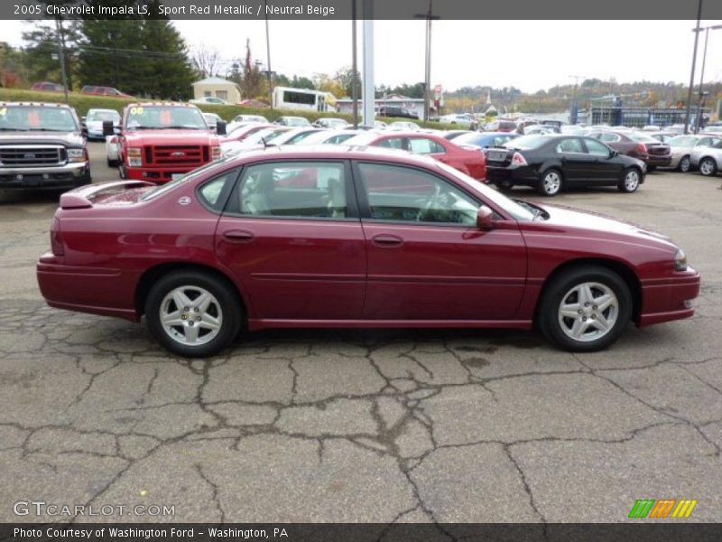 Sport Red Metallic / Neutral Beige 2005 Chevrolet Impala LS