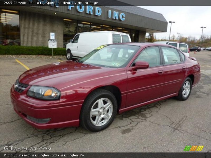 Sport Red Metallic / Neutral Beige 2005 Chevrolet Impala LS