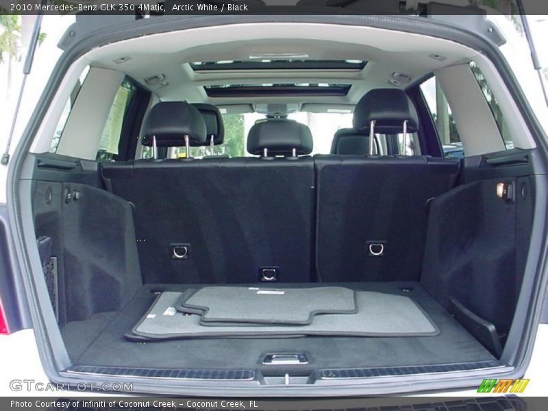 Arctic White / Black 2010 Mercedes-Benz GLK 350 4Matic