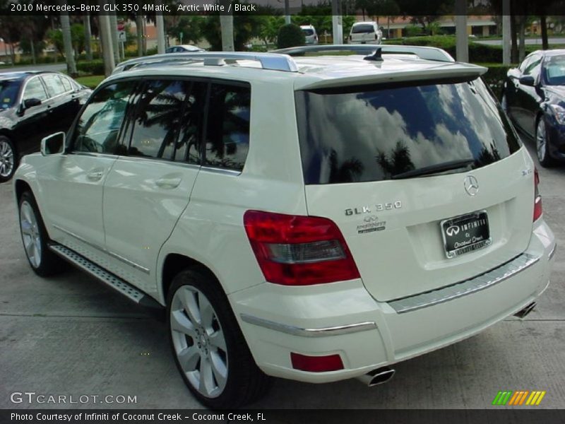 Arctic White / Black 2010 Mercedes-Benz GLK 350 4Matic
