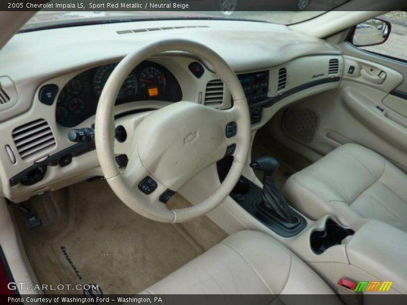 Neutral Beige Interior - 2005 Impala LS 