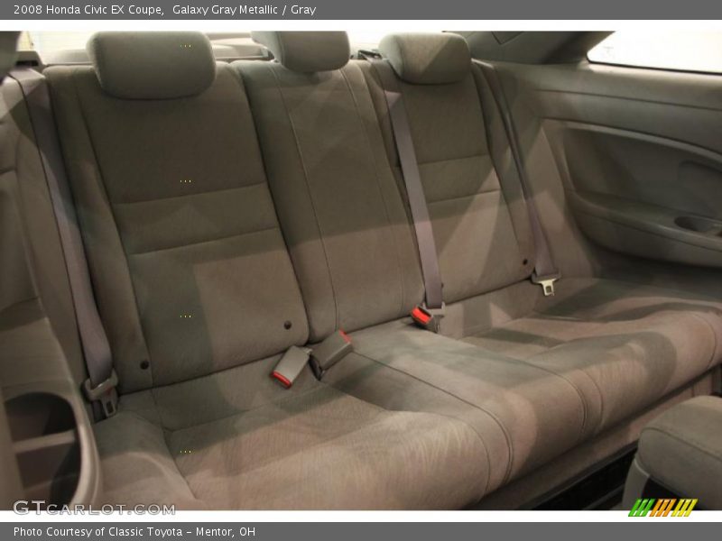 Galaxy Gray Metallic / Gray 2008 Honda Civic EX Coupe