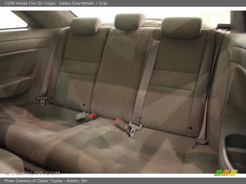 Galaxy Gray Metallic / Gray 2008 Honda Civic EX Coupe