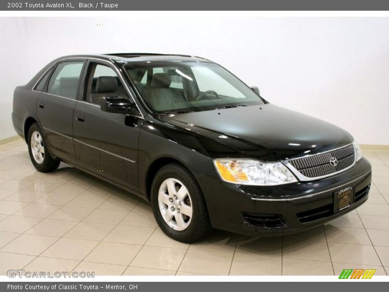 Black / Taupe 2002 Toyota Avalon XL