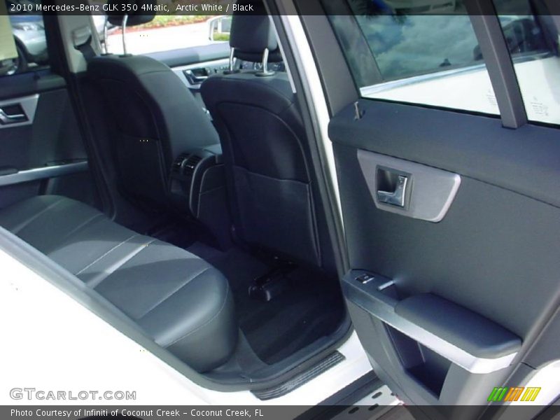 Arctic White / Black 2010 Mercedes-Benz GLK 350 4Matic