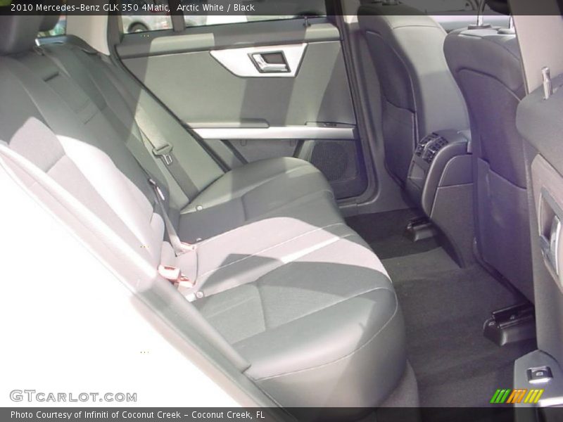 Arctic White / Black 2010 Mercedes-Benz GLK 350 4Matic
