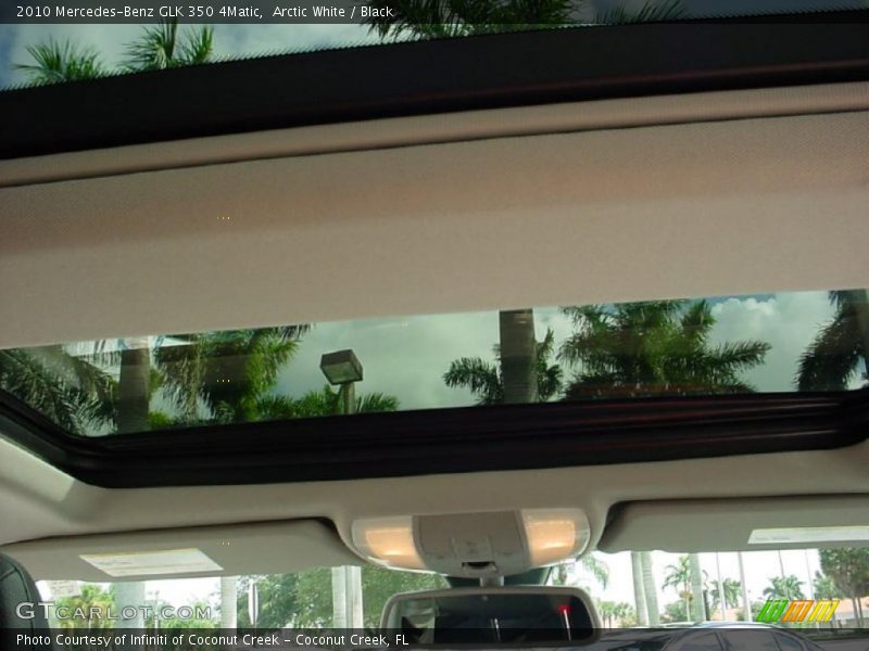 Arctic White / Black 2010 Mercedes-Benz GLK 350 4Matic