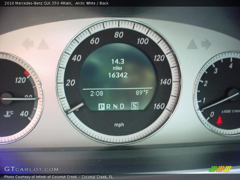 Arctic White / Black 2010 Mercedes-Benz GLK 350 4Matic