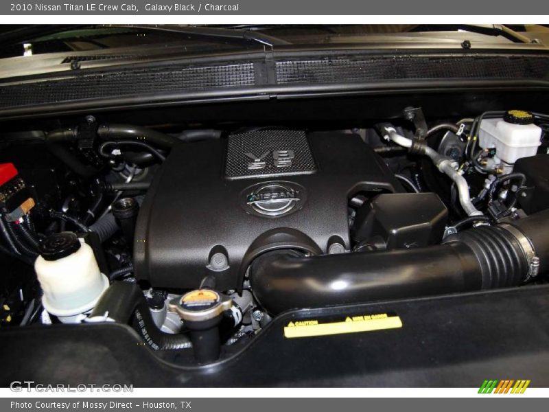 Galaxy Black / Charcoal 2010 Nissan Titan LE Crew Cab