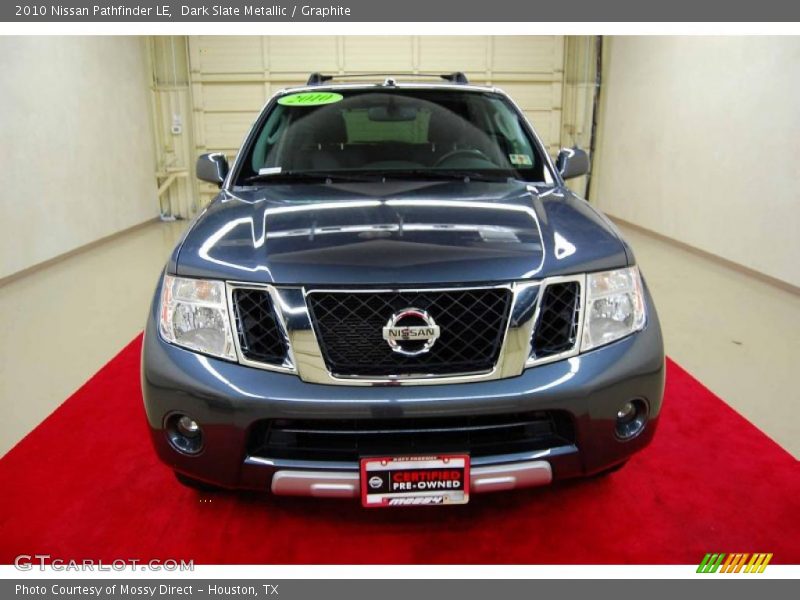 Dark Slate Metallic / Graphite 2010 Nissan Pathfinder LE