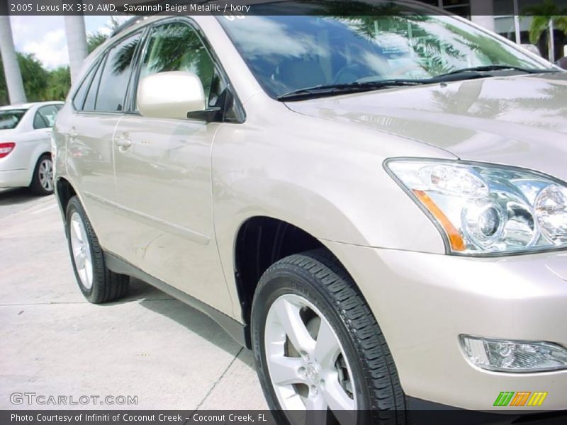 Savannah Beige Metallic / Ivory 2005 Lexus RX 330 AWD