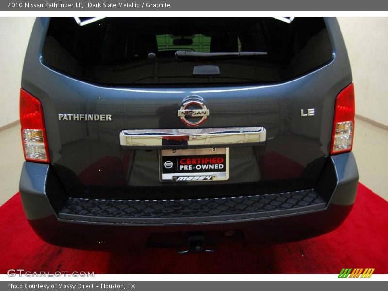 Dark Slate Metallic / Graphite 2010 Nissan Pathfinder LE