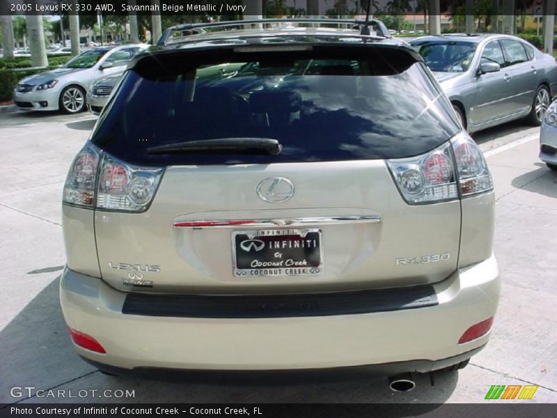 Savannah Beige Metallic / Ivory 2005 Lexus RX 330 AWD