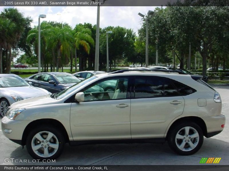 Savannah Beige Metallic / Ivory 2005 Lexus RX 330 AWD