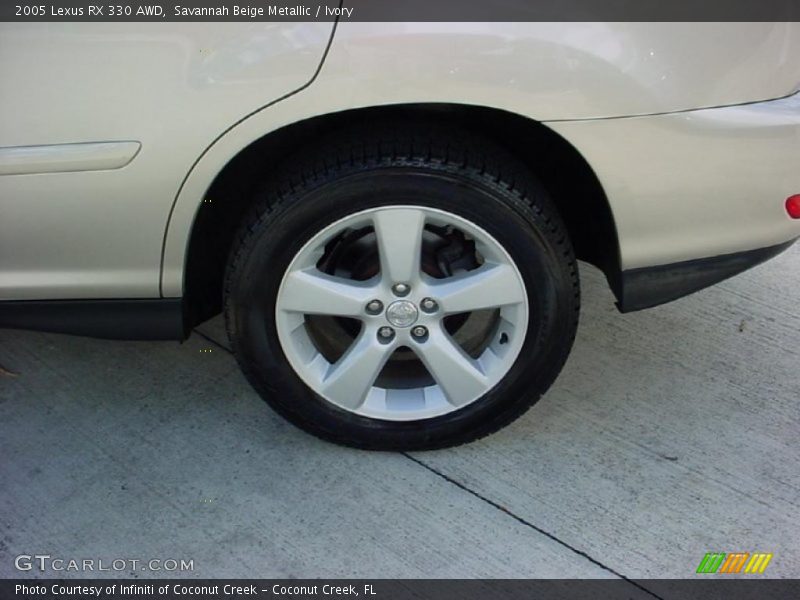 Savannah Beige Metallic / Ivory 2005 Lexus RX 330 AWD