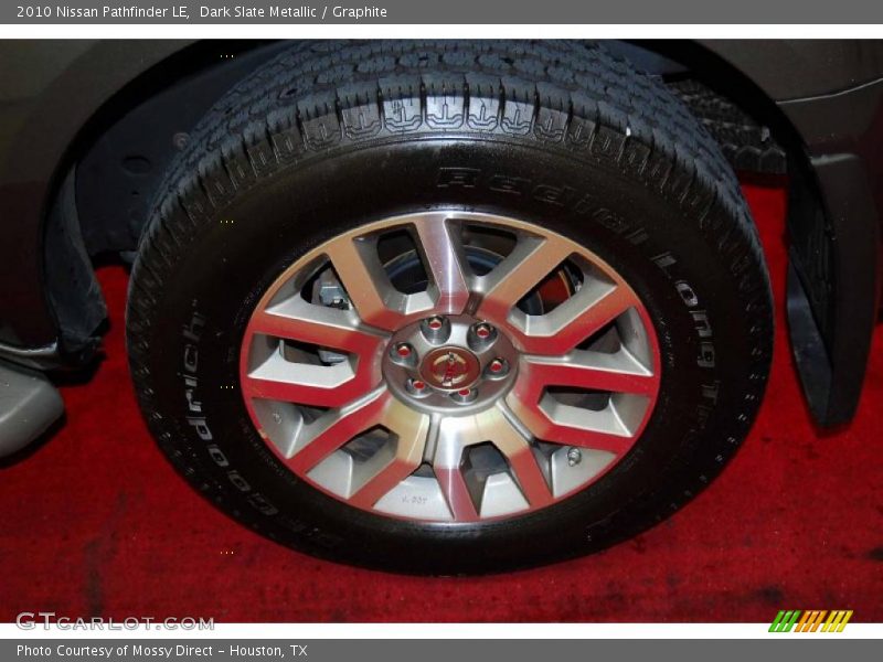 Dark Slate Metallic / Graphite 2010 Nissan Pathfinder LE
