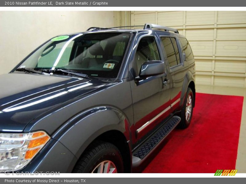 Dark Slate Metallic / Graphite 2010 Nissan Pathfinder LE