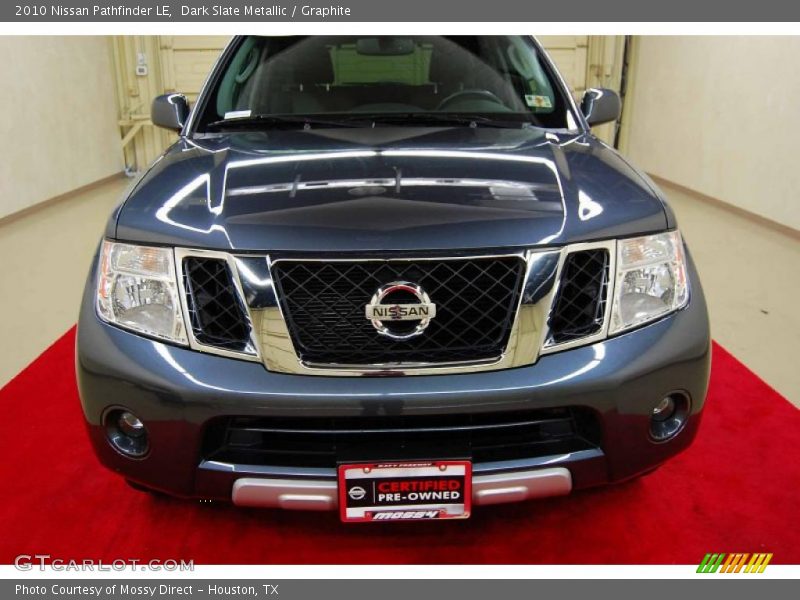 Dark Slate Metallic / Graphite 2010 Nissan Pathfinder LE