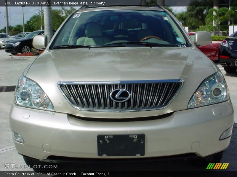 Savannah Beige Metallic / Ivory 2005 Lexus RX 330 AWD