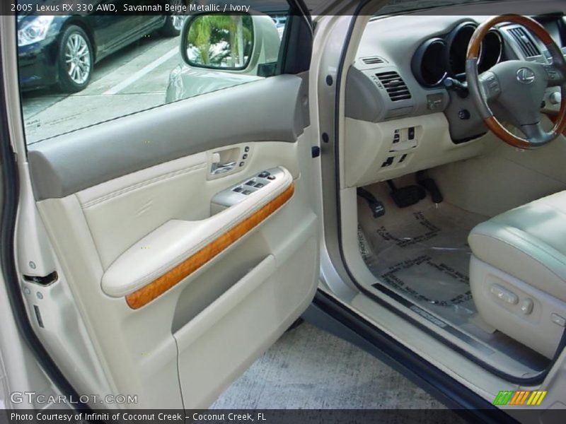 Savannah Beige Metallic / Ivory 2005 Lexus RX 330 AWD