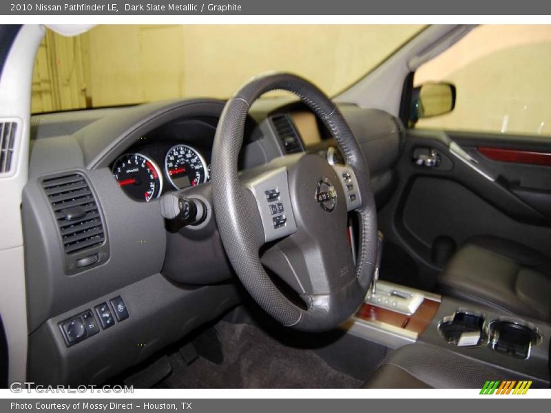 Dark Slate Metallic / Graphite 2010 Nissan Pathfinder LE
