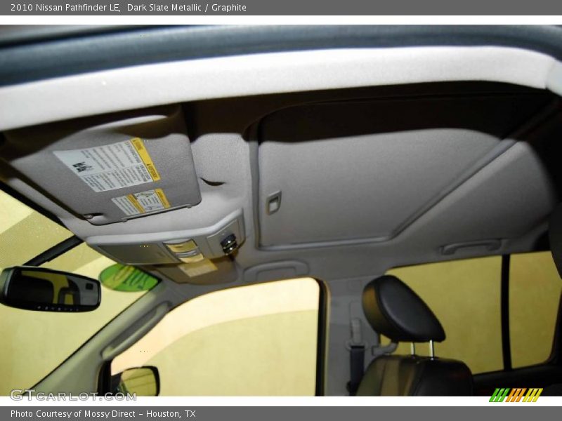 Dark Slate Metallic / Graphite 2010 Nissan Pathfinder LE