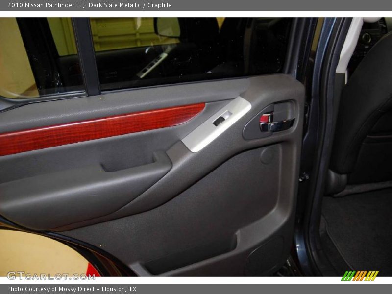 Dark Slate Metallic / Graphite 2010 Nissan Pathfinder LE