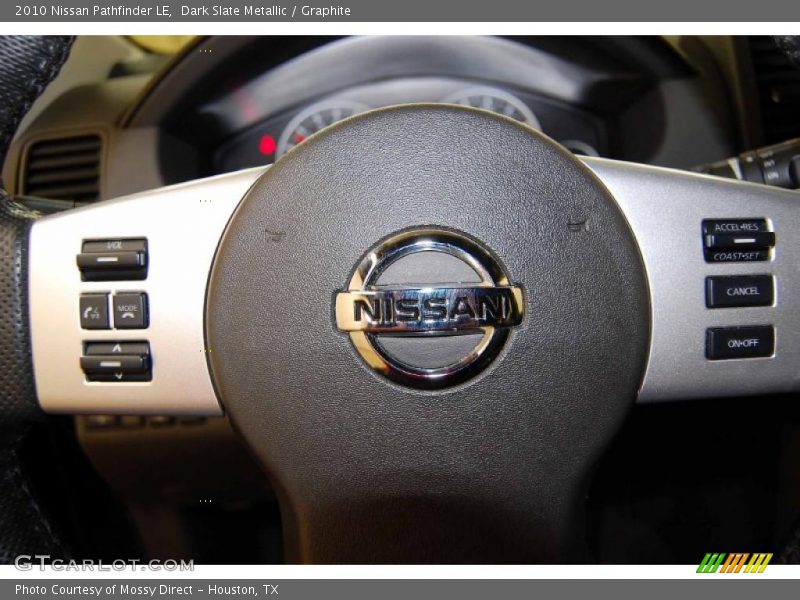 Dark Slate Metallic / Graphite 2010 Nissan Pathfinder LE