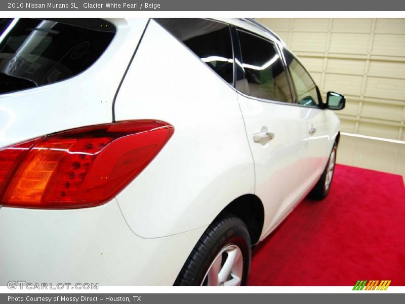 Glacier White Pearl / Beige 2010 Nissan Murano SL