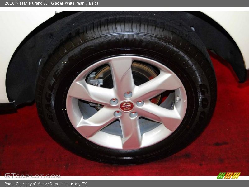 Glacier White Pearl / Beige 2010 Nissan Murano SL