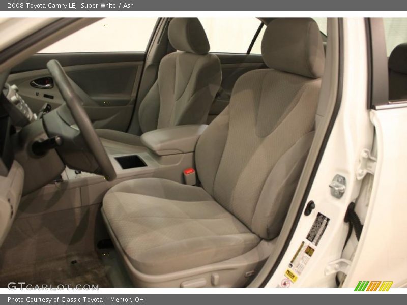 Super White / Ash 2008 Toyota Camry LE