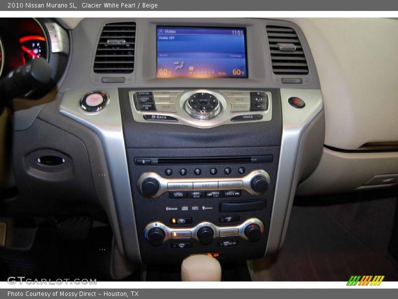 Glacier White Pearl / Beige 2010 Nissan Murano SL
