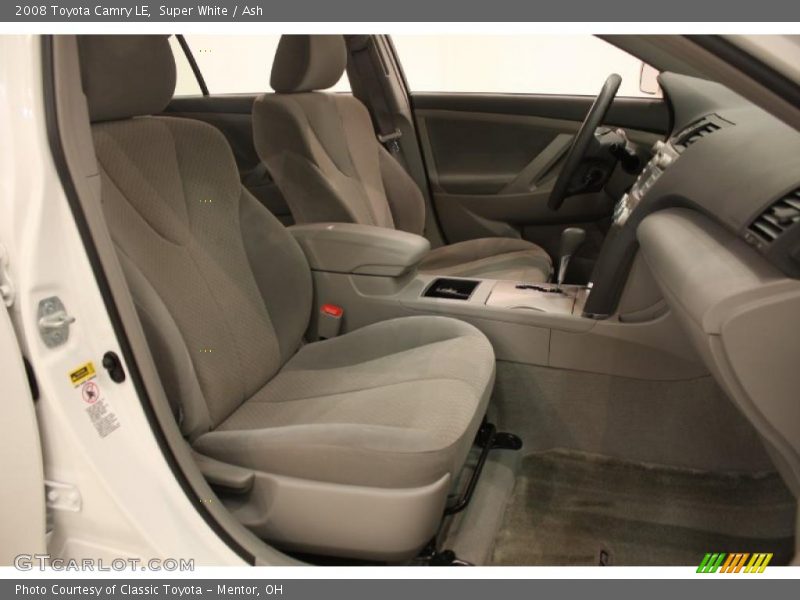 Super White / Ash 2008 Toyota Camry LE