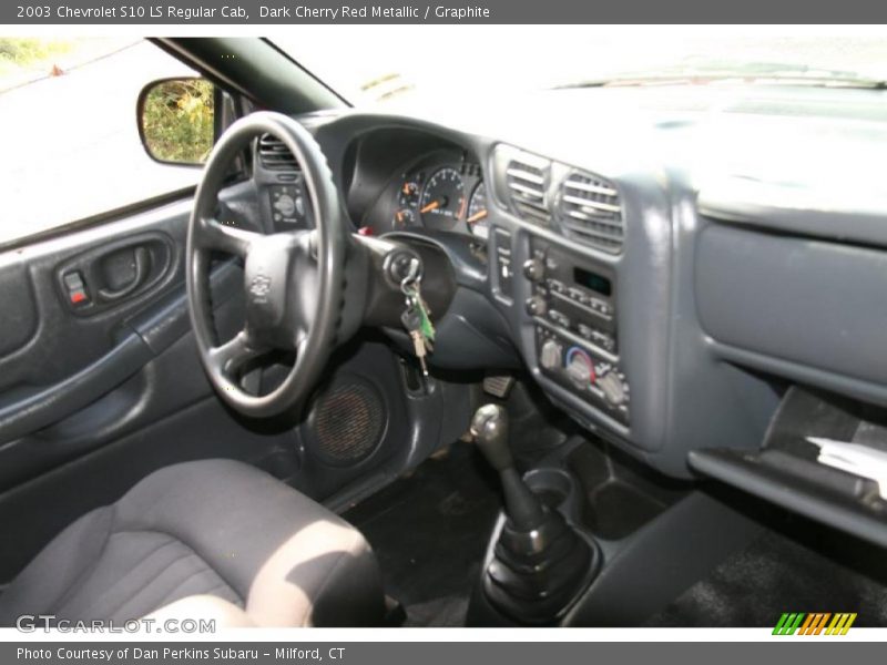 Dashboard of 2003 S10 LS Regular Cab